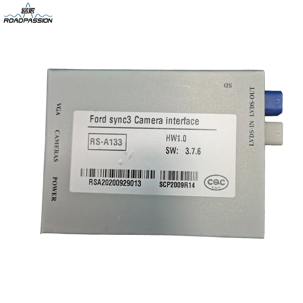 Rear View Reverse Camera Parking Interface For Ford SYNC System