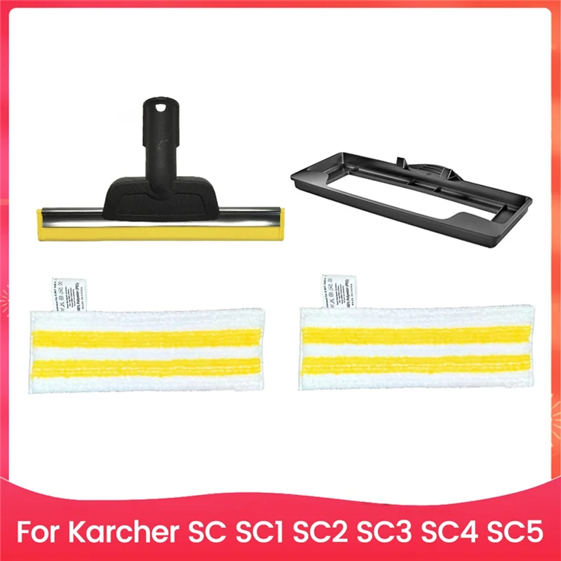 B99A-Window Squeegee Ugello Tappeto Aliante E Panni Mop A Vapore Per Karcher SC1 SC2 SC3 SC4 SC5 Pulitore A Vapore di Ricambio Accesso