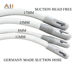 1.7m/pcs Germany made Dental Strong Suction/Weak Suction Tube hose pipe For Dentistry unit Suction Unit Tube tools Dentista