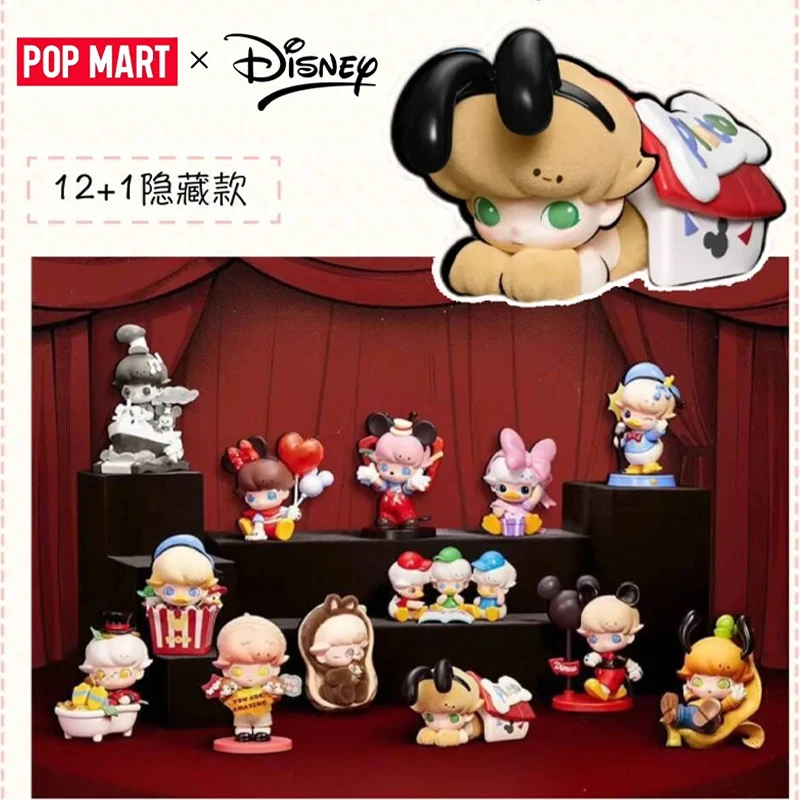

Popmart Dimoo World × Disney Series Blind Box Toy Mickey Anime Figure Model Ornament Doll Mysterious Box Surprise Kids Gifts
