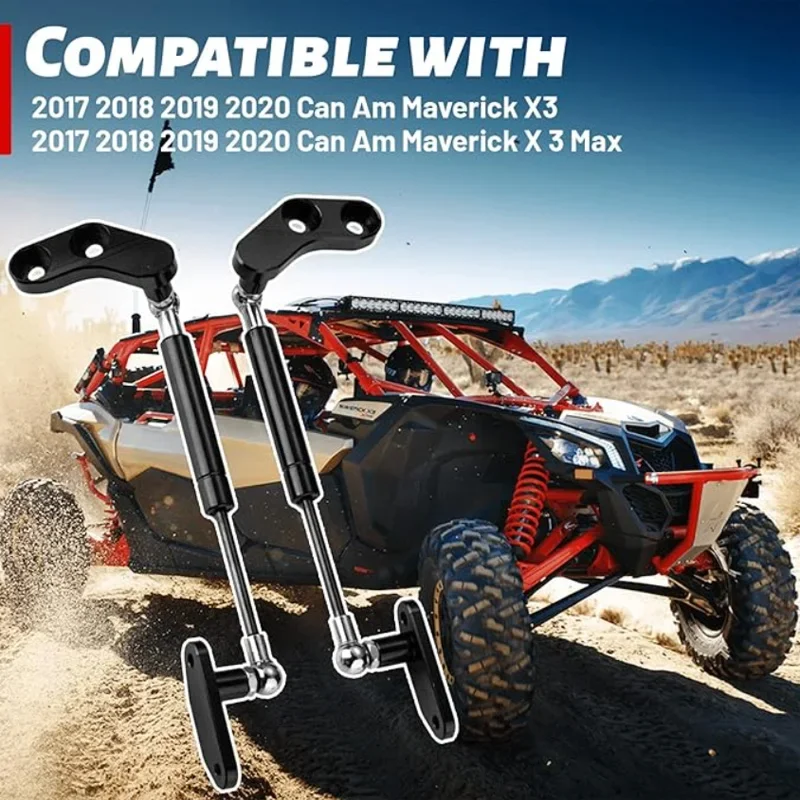 Door Opener Kits For Can Am Maverick X3 Door Shocks Struts X3 Max Front ATV Parts And Accessories