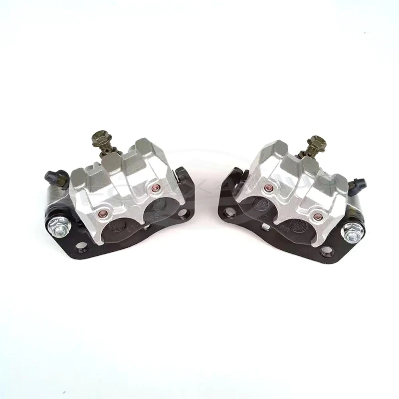 Front Left & Right Brake Caliper for Yamaha Side by Side Rhino 450 660 700 YXR450 YXR660 YXR700 5B4-2580T-01-00 5B4-2580U-01-00