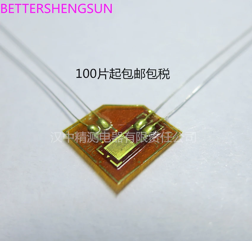 T-type stress sheet resistance strain gauge biaxial BC sheet measurement bidirectional stress for stress test sensor