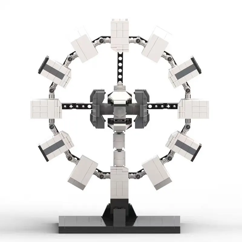 

In Stock MOC-74194 695pcs DIY Small Puzzle Building Blocks Educational Toy Model Gift Set Ornaments