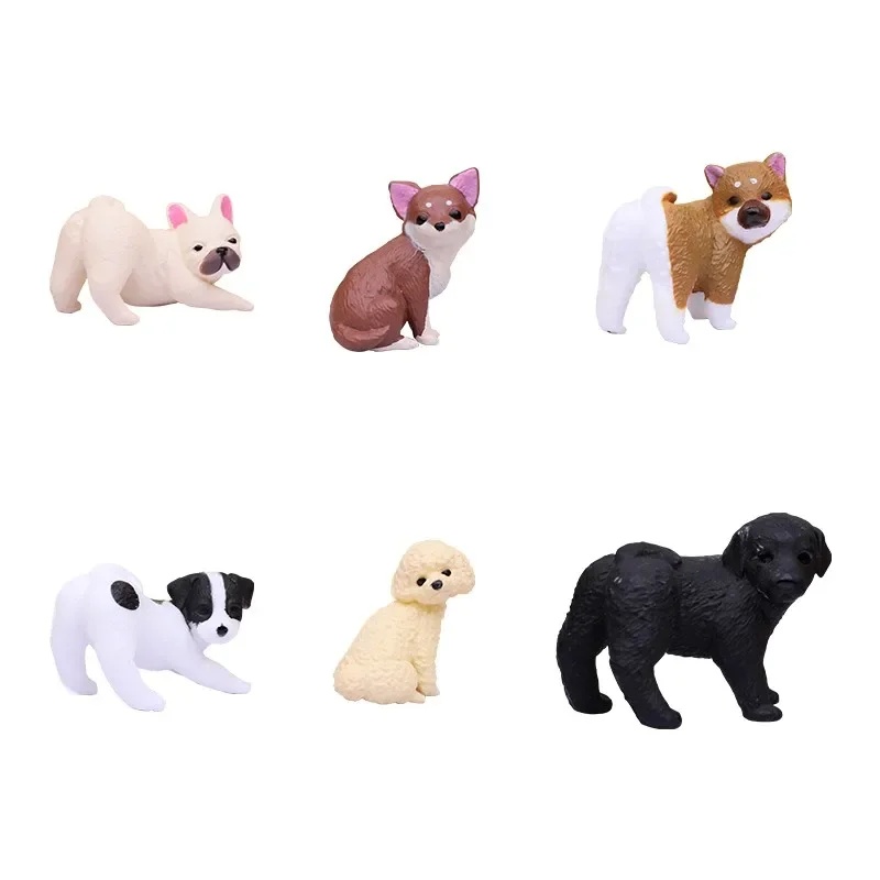 YELL Original Gashapon Kawaii Capsule Toys Figure Dog Animal Cute Anime Figurine Creative Gifts Desktop Decor