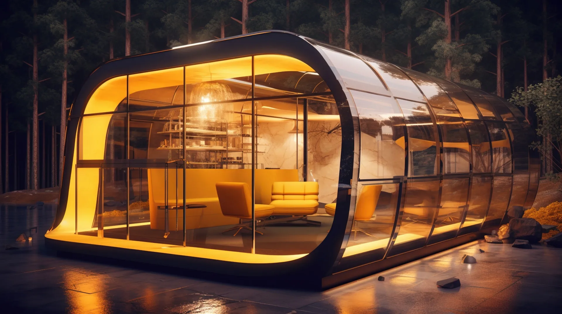 High-grade clubhouse prefabricated fine decorated capsule houses