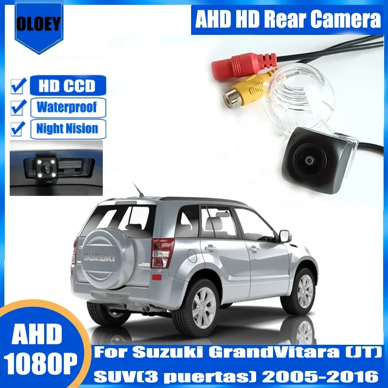 Rear View Camera For Suzuki Grand Vitara (JT) SUV(3 puertas) 2005-2016 Reverse Camera License Plate Lamp Camera