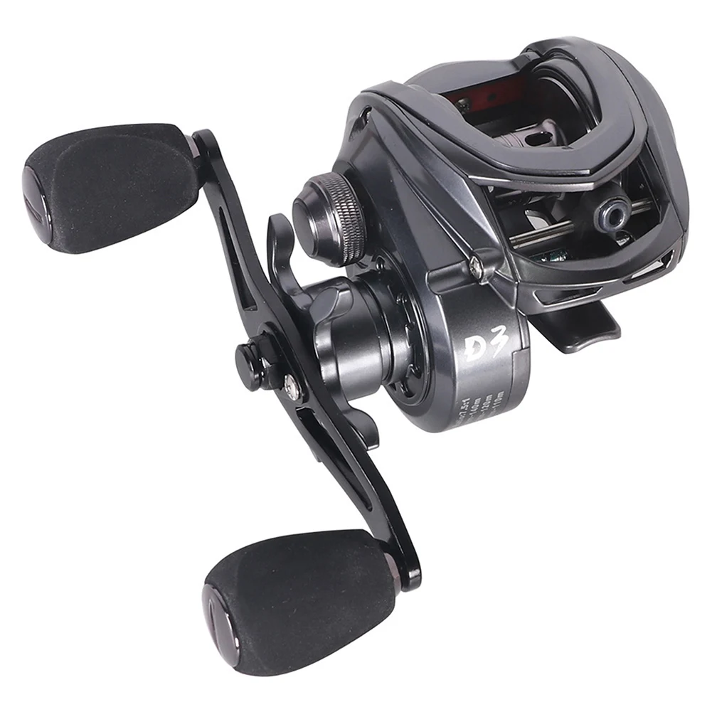 

Fishing Reel 7.5:1 Water Drop Baitcast Fishing Wheel Fishing Accessory 8+1 Fishing Equipment Fishing Wheel Metal Fishing Vessel