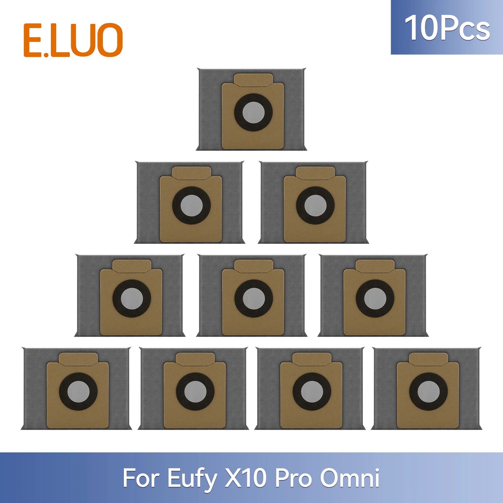 استبدال الممسحة ل Eufy X10 Pro Omni جهاز آلي لتنظيف الأتربة ممسحة القماش كيس لجميع الغبار استبدال أجزاء الملحقات