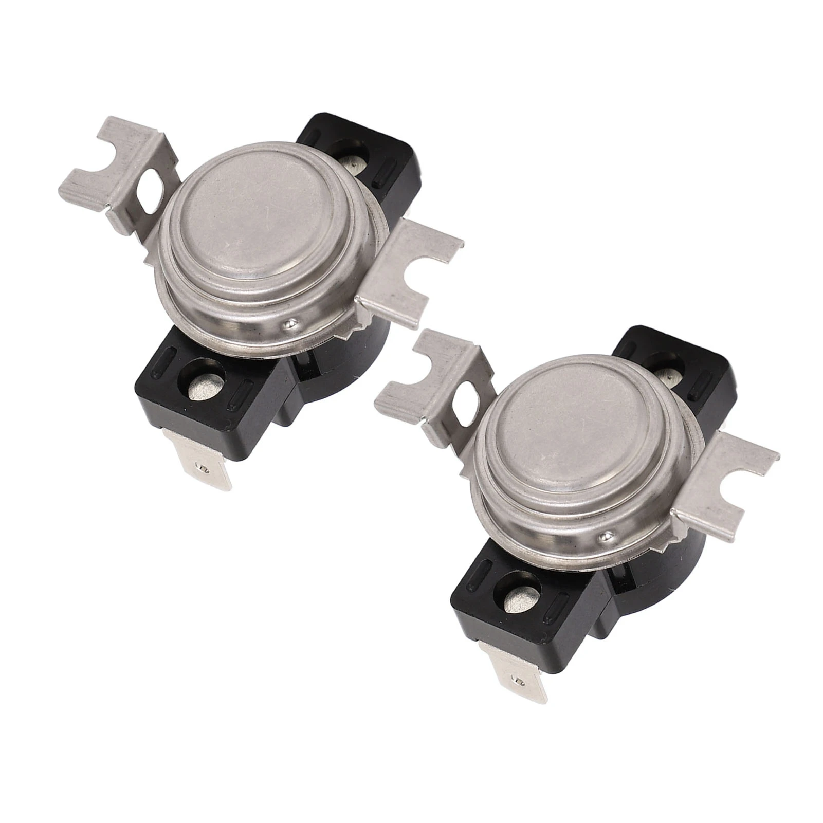 2Pcs Thermostat Switch Sensitive Auto KSD302R Dual Metal Plate Temperature Control Switch 250V 25A