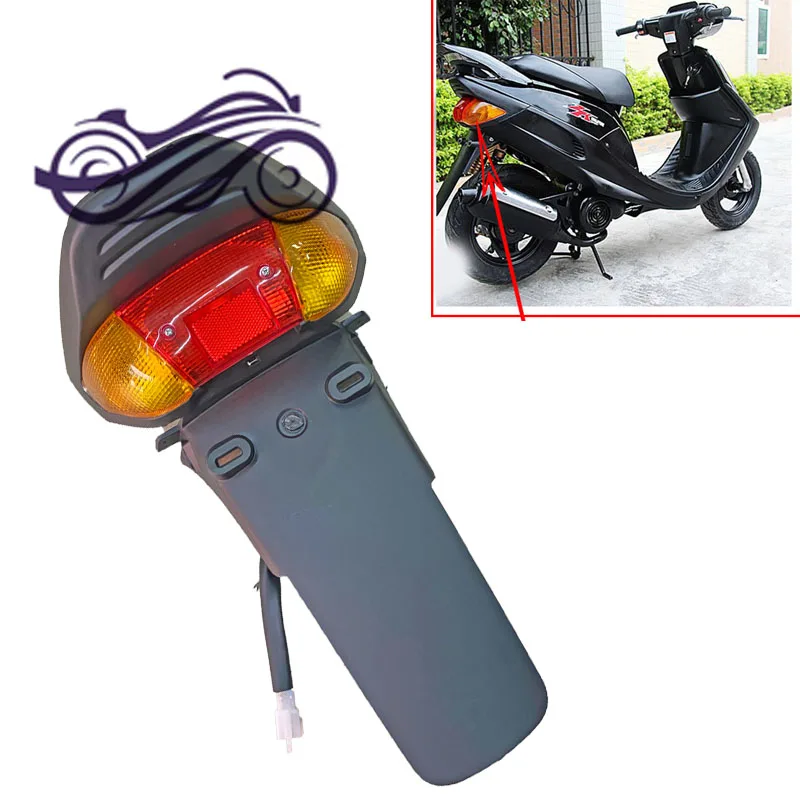 Motorcycle Accessories For Yamaha JOG 50 ZR Tail Light Rear License  Stand Mudguard  Parts for Taillight Brake Tail Light