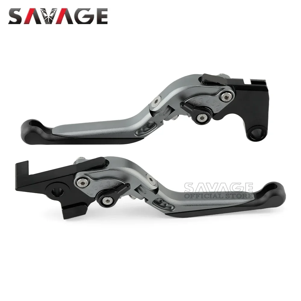 Folding Brake Clutch Levers For YAMAHA XJR 1200 XJR1300 FJR 1300 YZF 750 Motorcycle Extendable Adjustable Handles Accessories