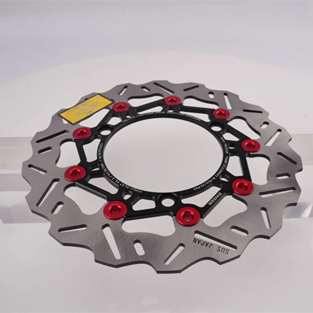 267MM Brake Disc For YAMAHA NMAX155 Floating Wave Disc CNC Aluminum Alloy Wave Rotor Caliper Adapter Kit 2017-2024