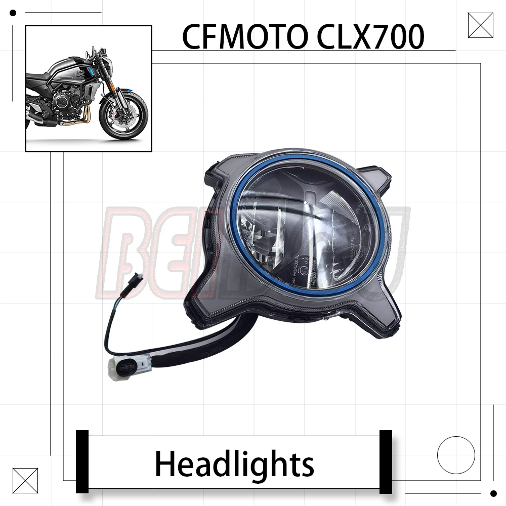 

For CFMOTO CLX700 CLX-700 700 CLX Motorcycle Original Headlamp LED Light Headlight