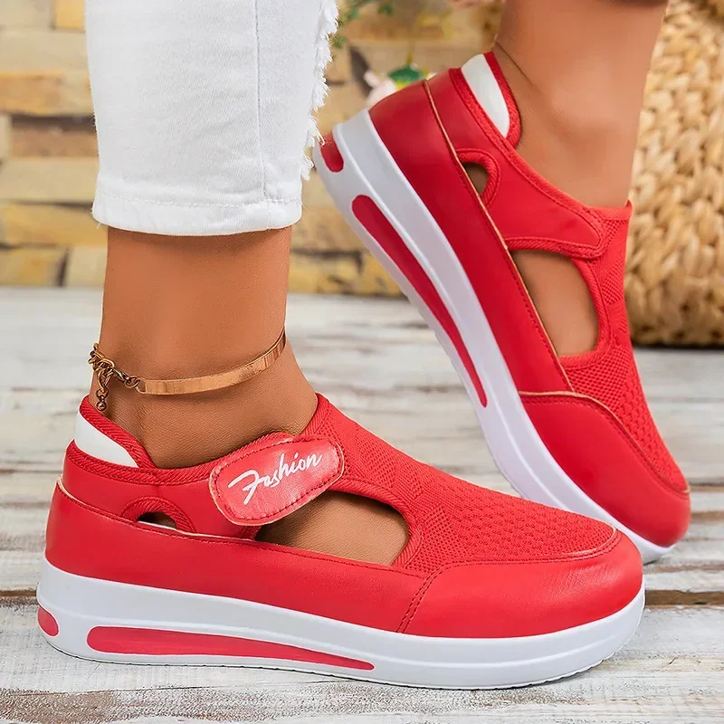 Women's Spring Height Increasing Sole Casual Shoes, Comfortable and Breathable Mesh Shoes, Fashionable Women's Shoes