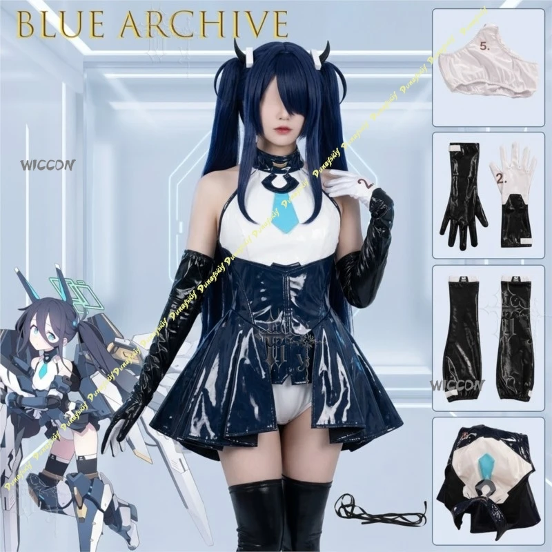 Game Cosplay Series: Blue Archive -Millennium Science School -Tendou Alice Combat Ready Cosplay Cute Costume Full Set Halloween