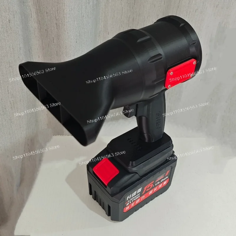 70 violent fan 3 heads brushless motor large handheld turbo hair dryer car wash blowing water super snow removal artifact