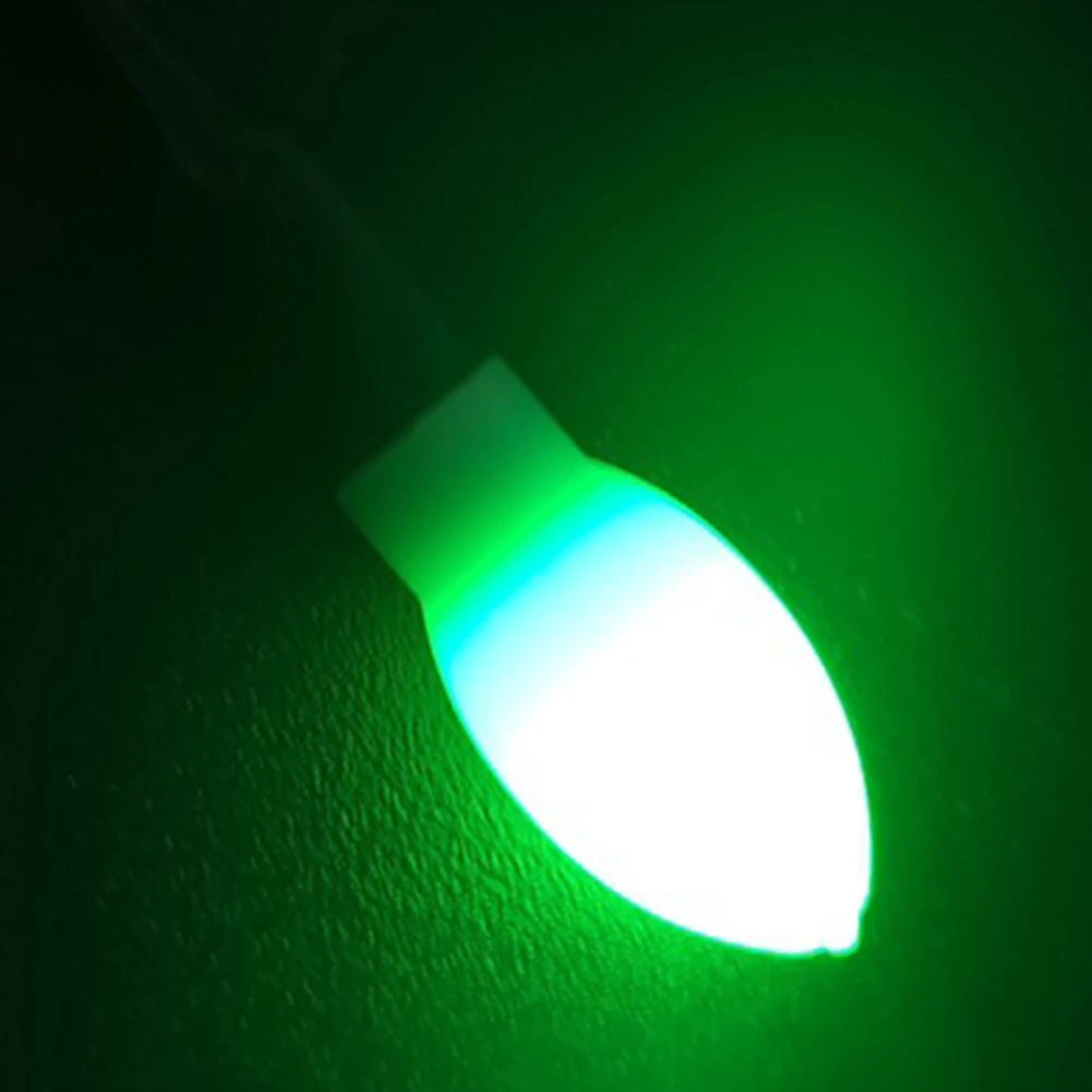 2 قطعة LED تعويم الذيل ضوء ثلاثية الأبعاد الجاذبية الاستشعار الصيد Lightstick الترا ضوء قابل للتعديل حساسية اكسسوارات لوازم في الهواء الطلق