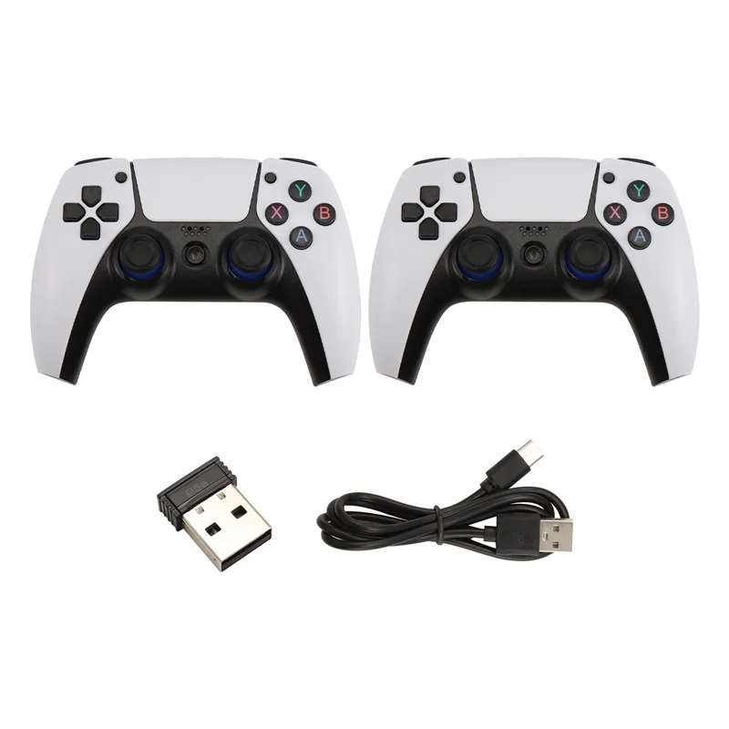 

A13E-M8 4K Pro Game Stick Video 2.4G Double Wireless Controller 4K Retro Game Console For Retro Classic Games TV Stick