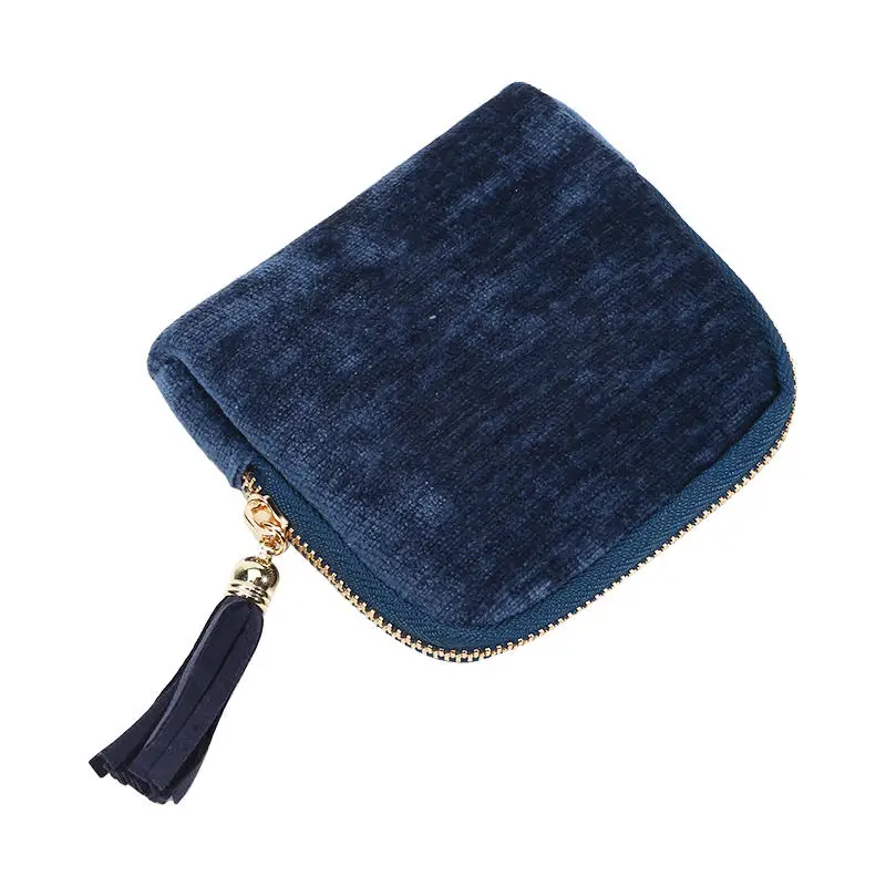 Exquisite Schmuckaufbewahrungstasche mit Quastenanhänger, Reißverschluss-Schmucktasche, große Kapazität, Reise-Kristallarmband-Aufbewahrungsbeutel – Detail 21