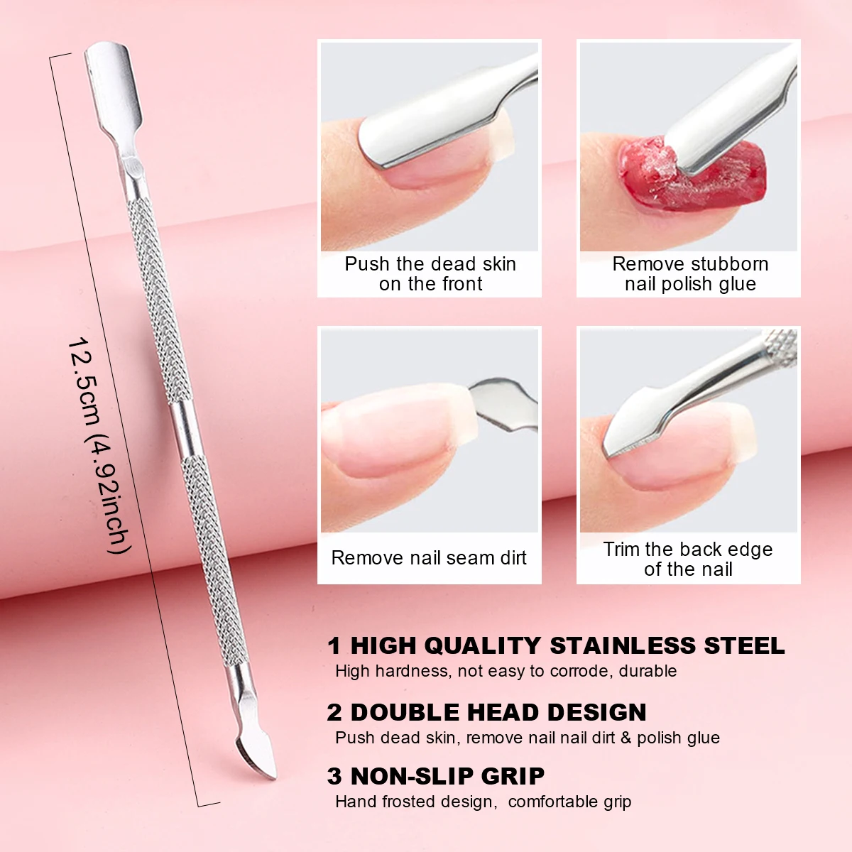 MOSKANY 15 ミリリットルマジック除去ジェルクリーニング研磨キット素早く除去 UV ジェルマニキュアプロフェッショナルネイルマニキュアツールセット