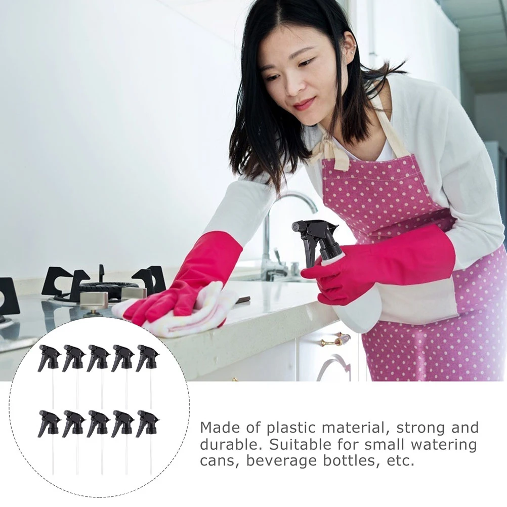 

15Pcs Spray Nozzle Replacement for Spray Bottles Leak Proof Durable Sprayer Heads Plant Watering Air Freshener Hair Toner