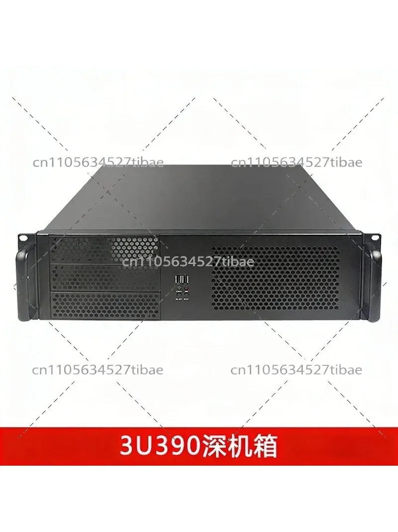 3U Rack Mount Computer Case 390mm ATX Motherboard Multi HDD Hot Swap Industrial PC Chassis