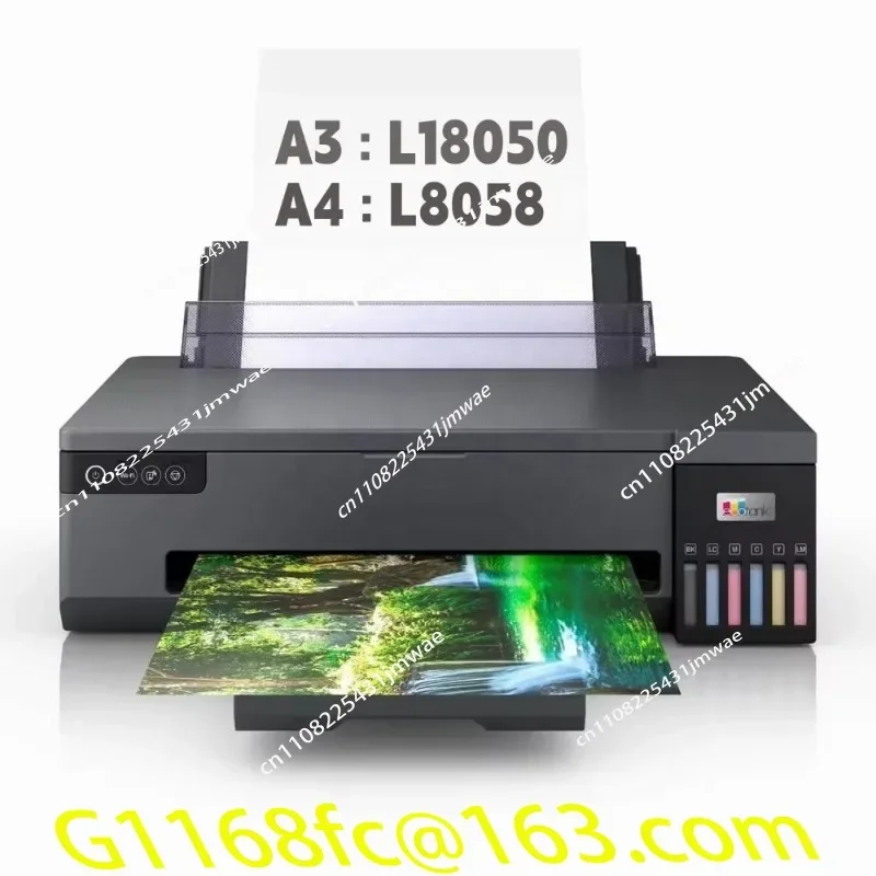Fully Automatic Desktop L805 L8058 A4 Sublimation Digital Printer L18050 A3 Printer UV Inkjet DTF  PVC ID Card and CD part