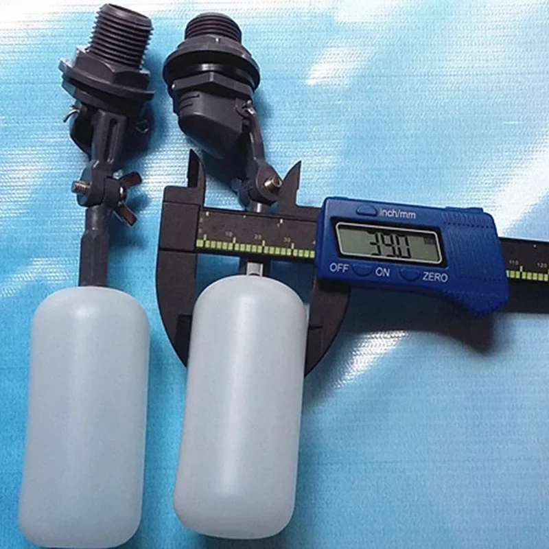 Plastic Water Float Ball Valve Portable Float Ball Valve Shut Off 1/2 Inch For Aquarium Tank Automatic Fill Water Control Switch