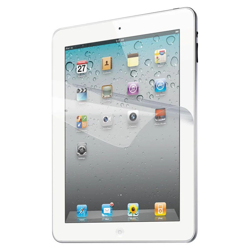 Clear Glossy Screen Protector for iPad 10.2  10.9 2022 2021 2019 7th 2018 6th 2017 5th 5 6 9.7 Air 1 2 10.5 11
