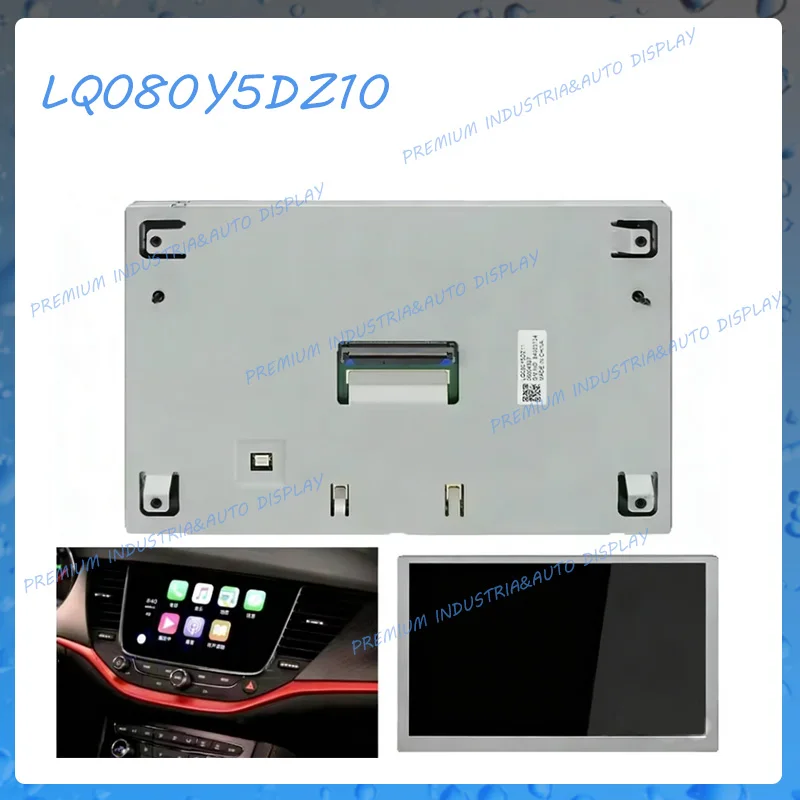 

Original 8 Inch LCD display LQ080Y5DZ10 LQ080Y5DZ06 09 screen for Astra K Car DVD GPS navigation auto
