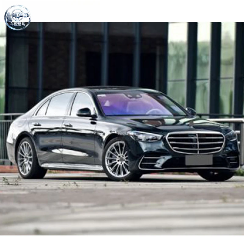 Suitable for Mercedes-Benz S-Class W223 upgraded to 450 style body kit, bumper, fenders, and front grille
