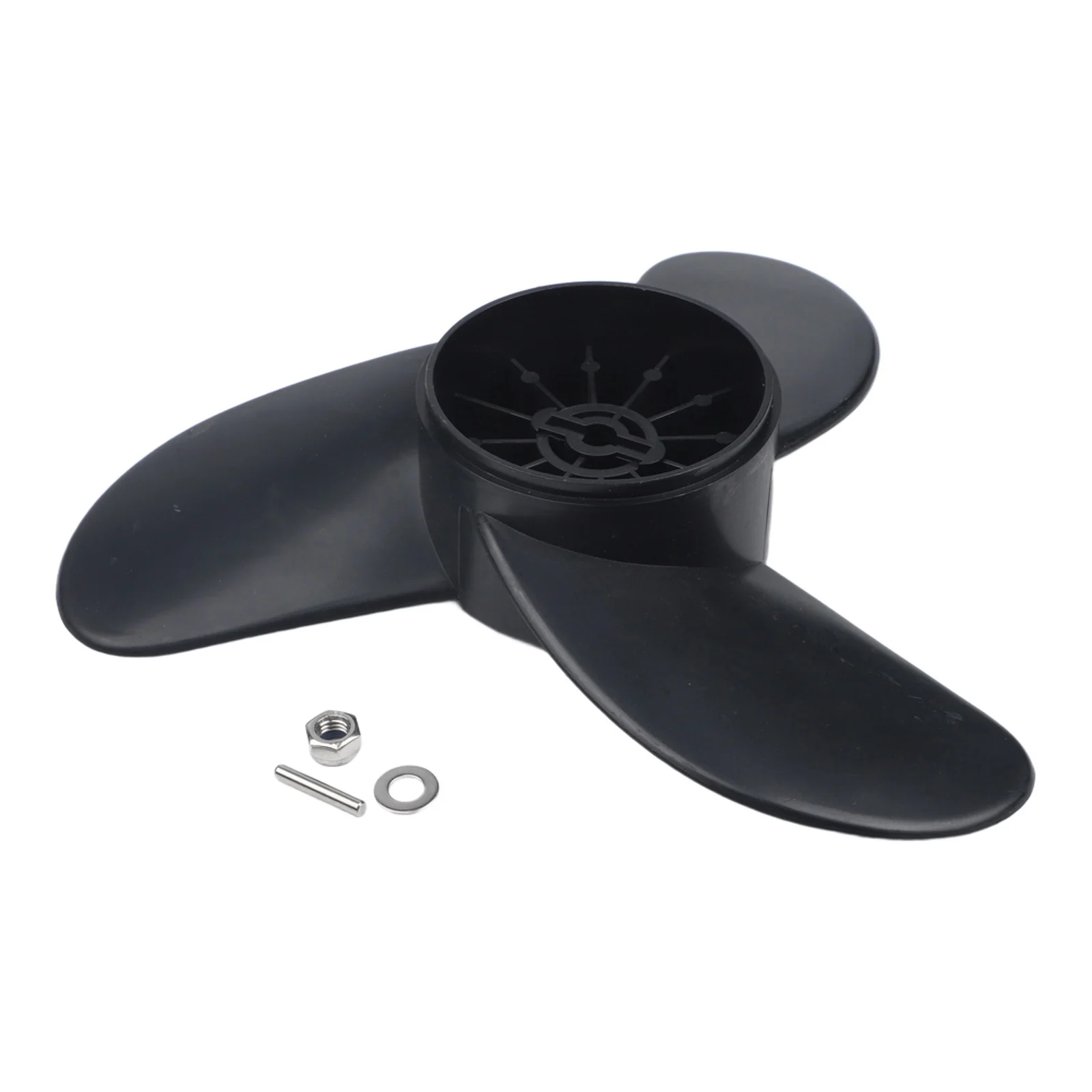 Electric Trolling Motor Propeller in Plastic for Marine Applications with SUNELEXE Savylor Marina Watersnake for outboard Fit