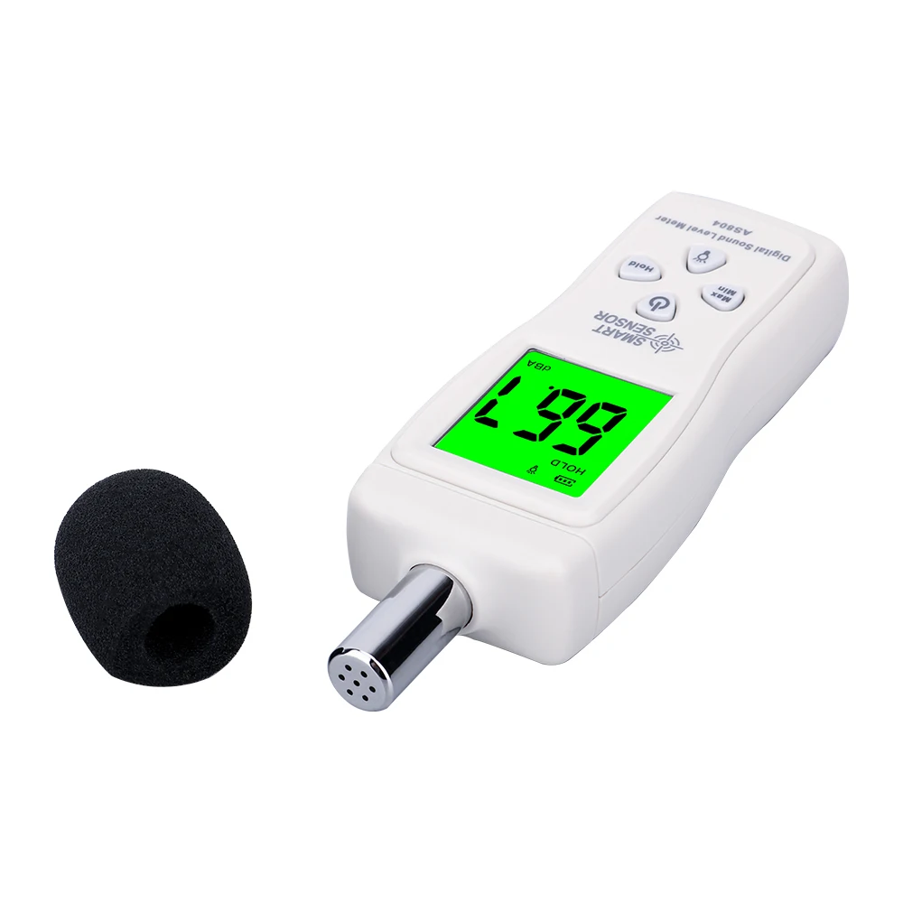 Medidor de ruido portátil, herramientas de diagnóstico de 30 a 130dB, probador de monitoreo, Detector de decibelios, analizador, medidor de nivel de sonido Digital
