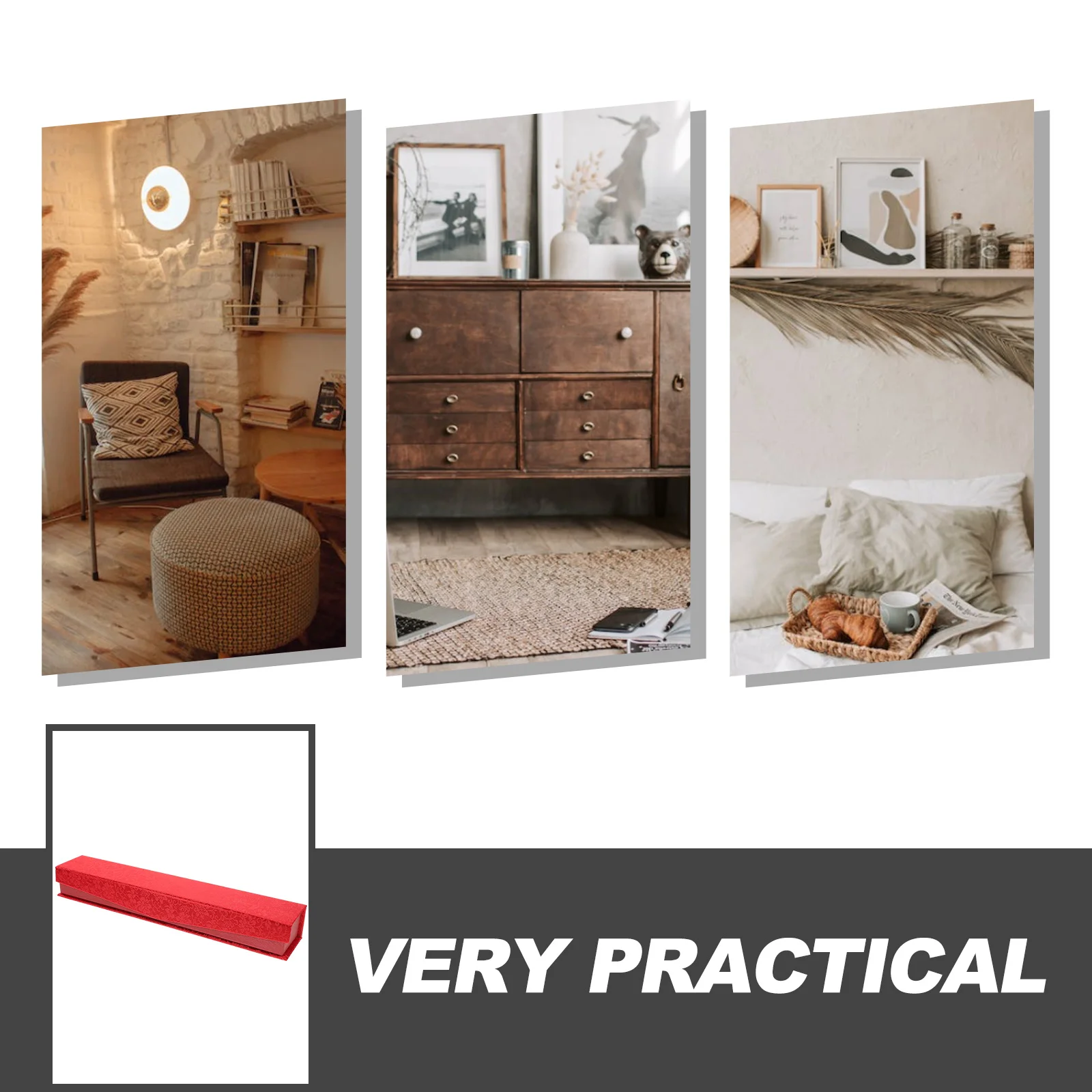 Boîte de rangement de défilement de peinture, couvercle magnétique de Style chinois, étui de Collection de défilement de calligraphie, emballage cadeau, boîte de calligraphie chinoise