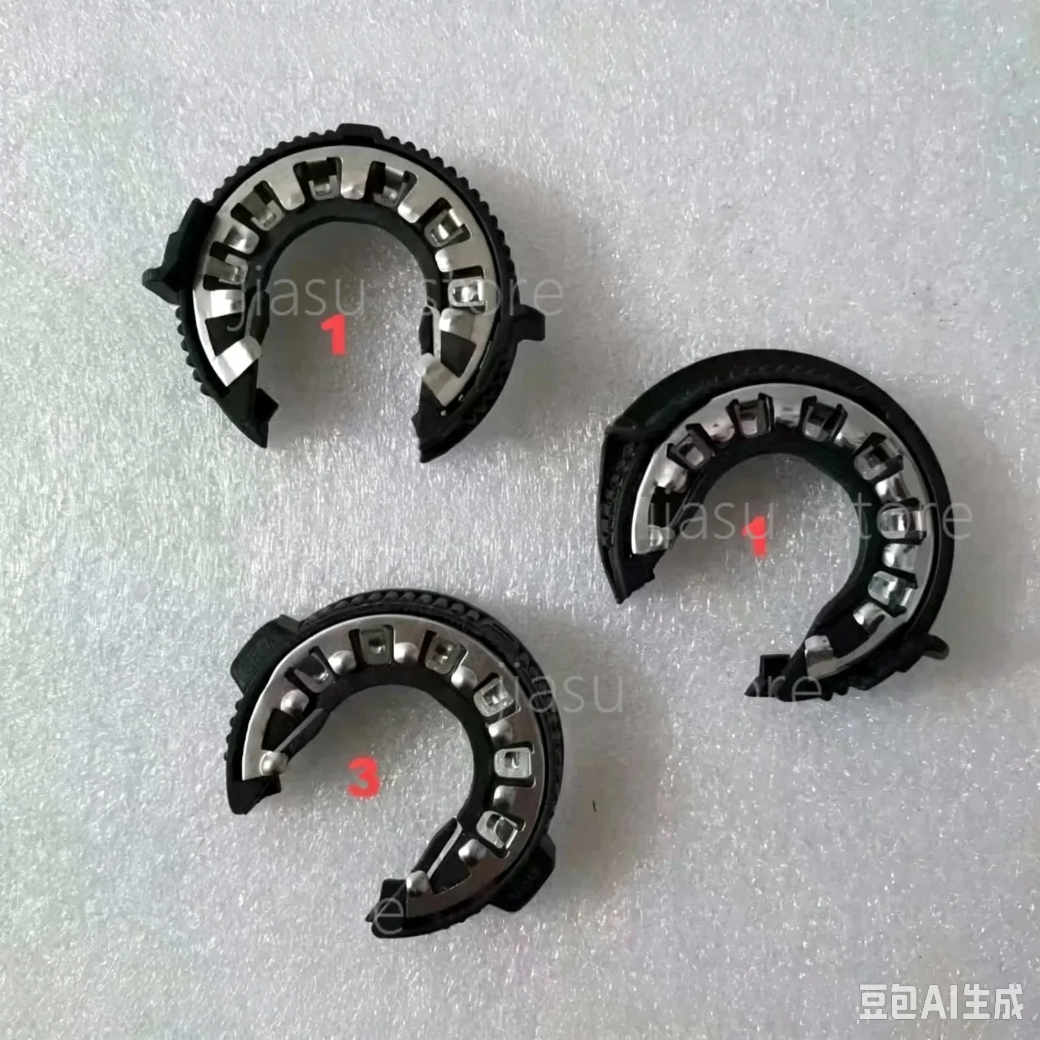 Xenon Lamp Clamp Ring Headlight Fixing Base for D1S D3S D8S D5S HID Bulb, OEM Parts 66140 66340 66548