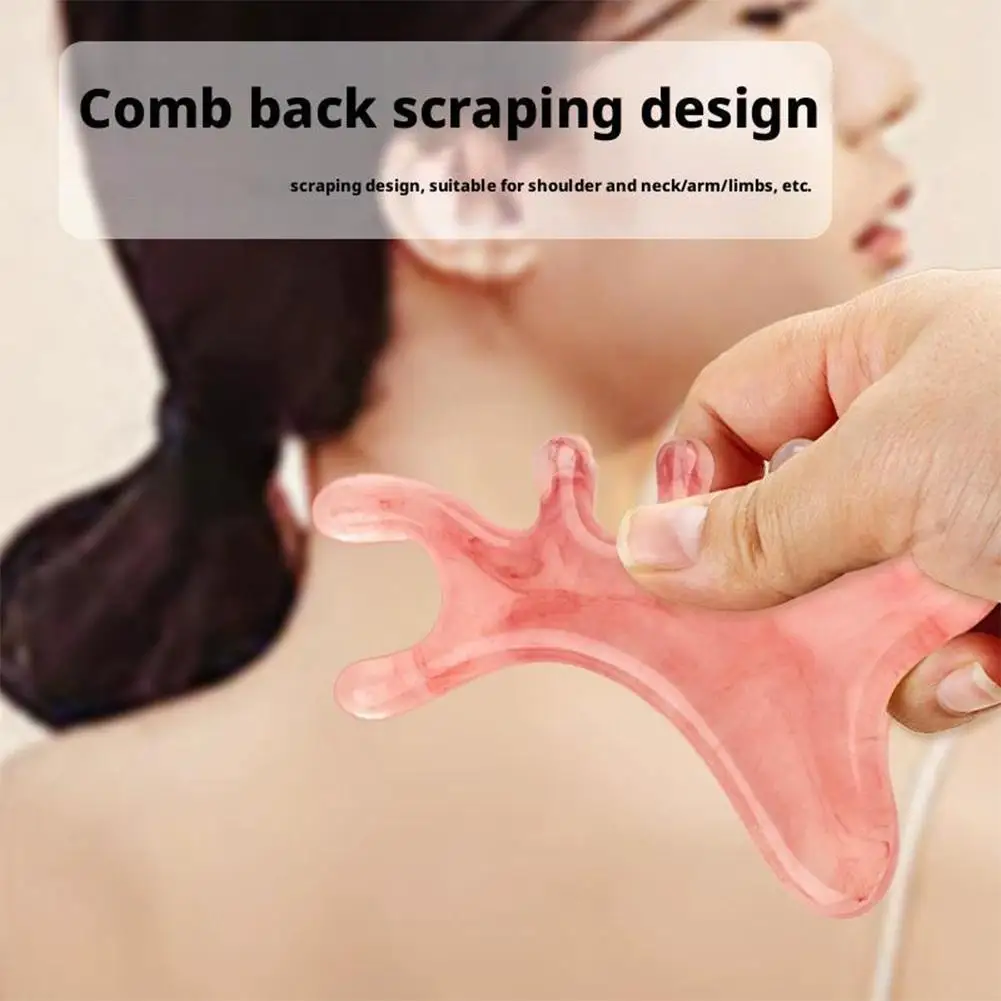 

Beautiful Massage Beeswax Scraping Massage Scraper Massager Tool Acupuncture Sha Massage Eye Gua SPA Face Board Face M1R3