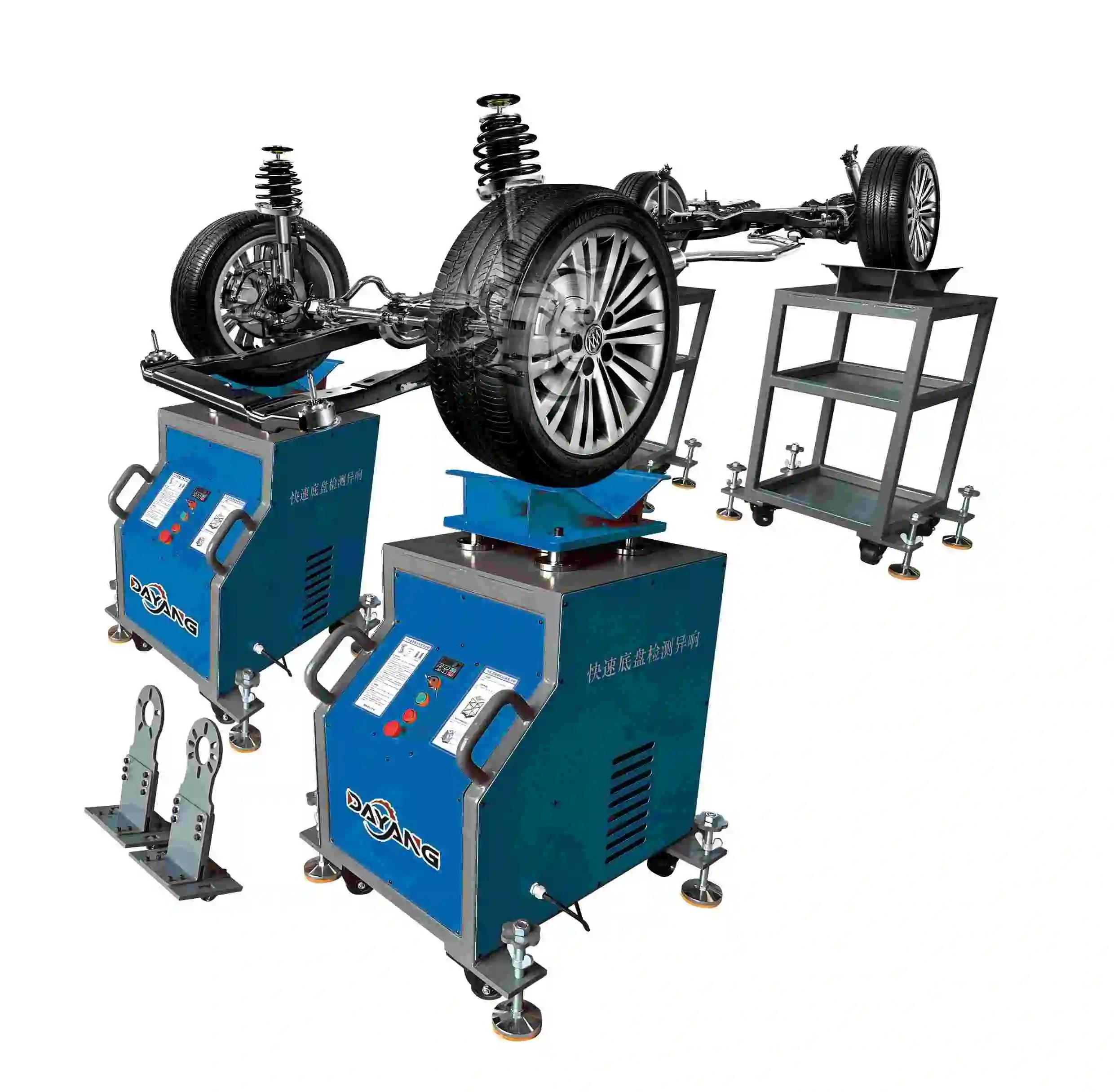 Chassis Suspension Abnormal Noise Detection Equipment Used for Workshop Road Simulator Chassis Tester