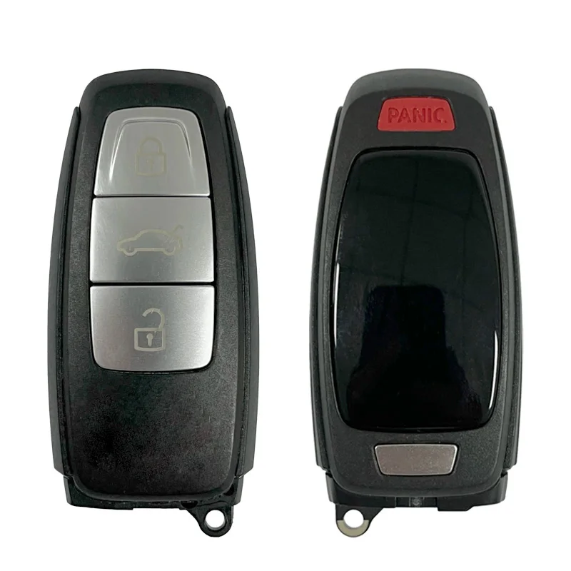 CN 008197   Oryginalny klucz zdalny 3+1 przycisk 434MHZ 5M do Audi A8 2017-2021 OEM Key Keyless Go Support VVDI i KYDZ MLB-Tool