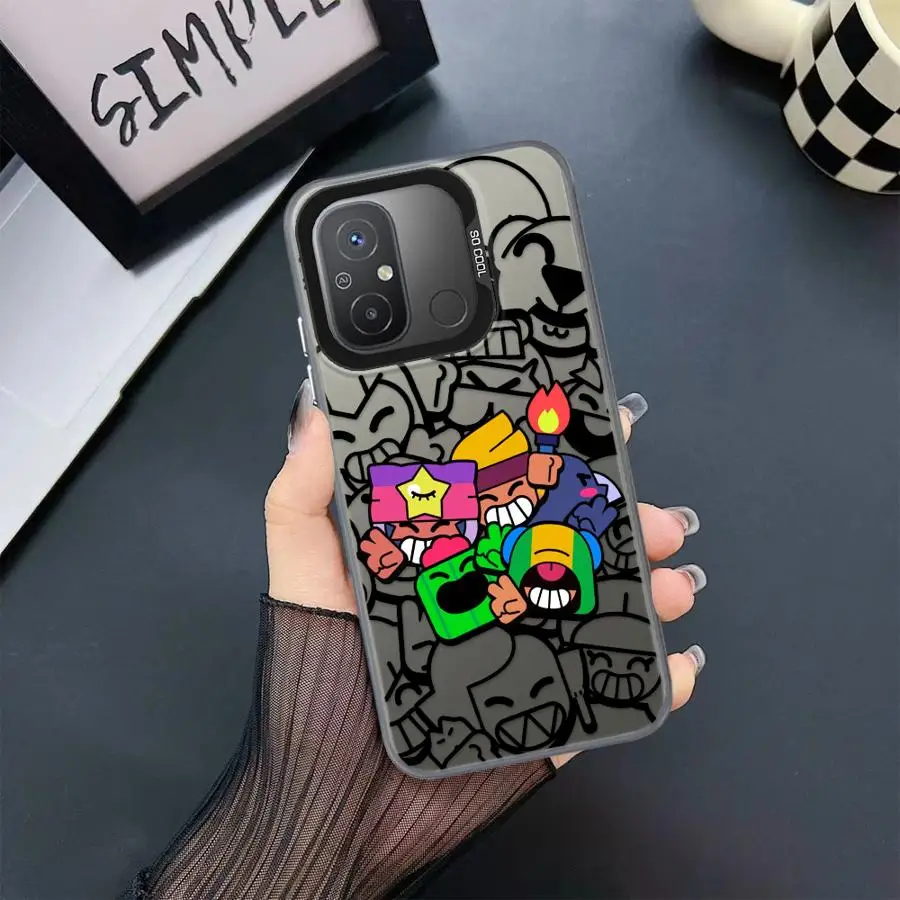 حافظة لهاتف Xiaomi Redmi 13C 13 12 A4 12C 14C A1 A3 A2 Plus A3x Games Stars Leons Cool #3