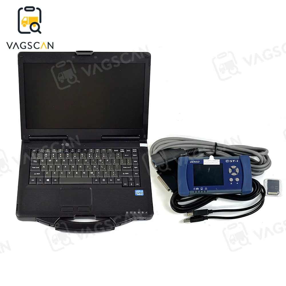 

CF 53 Laptop for DENSO Diagnostic Tool Diagnosis KIT with USB OBDII Cable (DST-i) Diagnostic System Tester DST Software