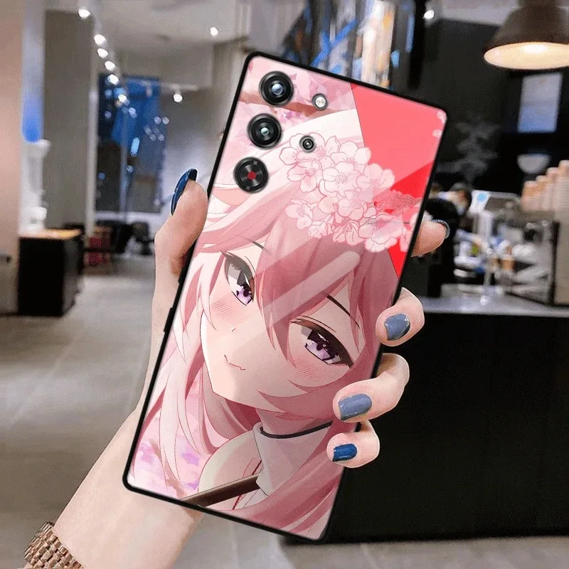 For Nubia Red Magic 10 Pro Case Red Magic 10 Pro Plus Full Protected Tempered Glass Phone Case Red Magic 10 Air ShockProof Cover