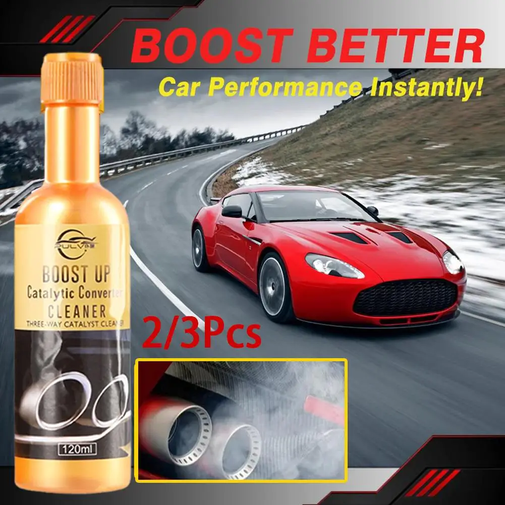 3PCS  Promotion Car Catalytic Converter Cleaners To Automobile Engine CSV Clean Accelerators Catalysts Easy Cleaner