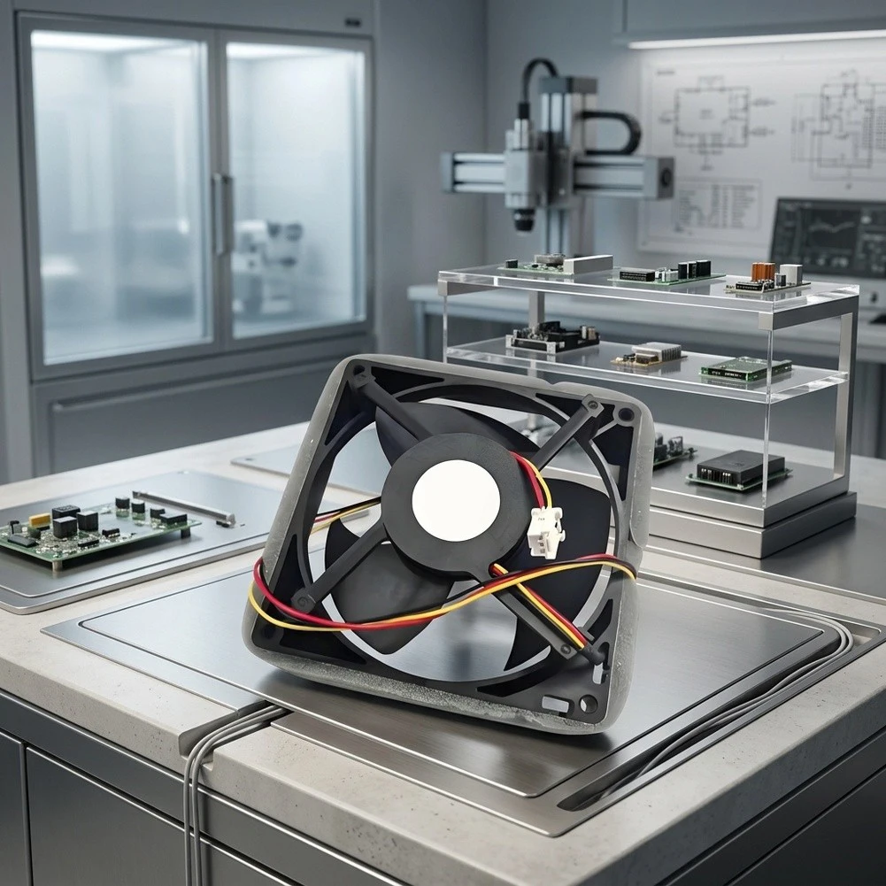 Refrigerator Fan Motor Engineered to Maintain Consistent Cooling Varying Load Conditions and Ambient Temperatures