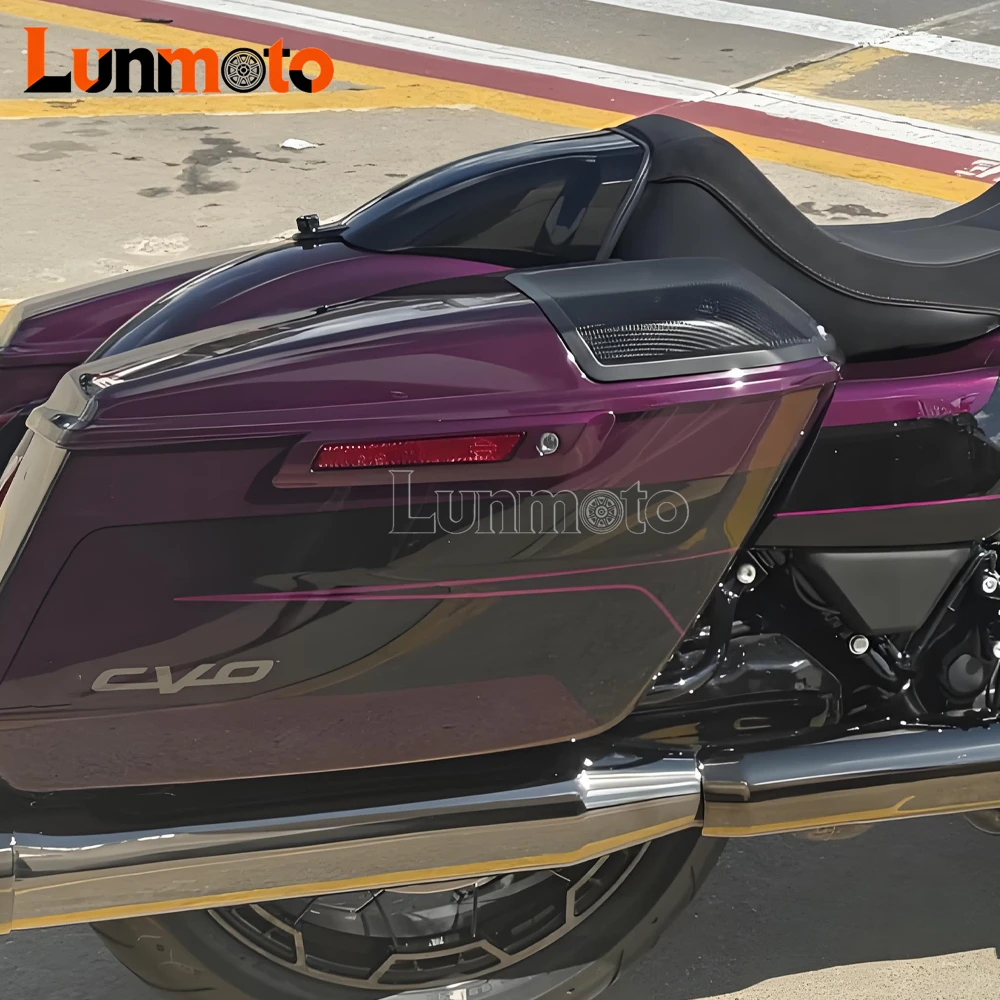 Motorcycle Rear Passenger Seat Back Cover Cowls Camel Hump Cover Kit For Harley Touring Road Glide 121 CVO 117 2023 2024 2025