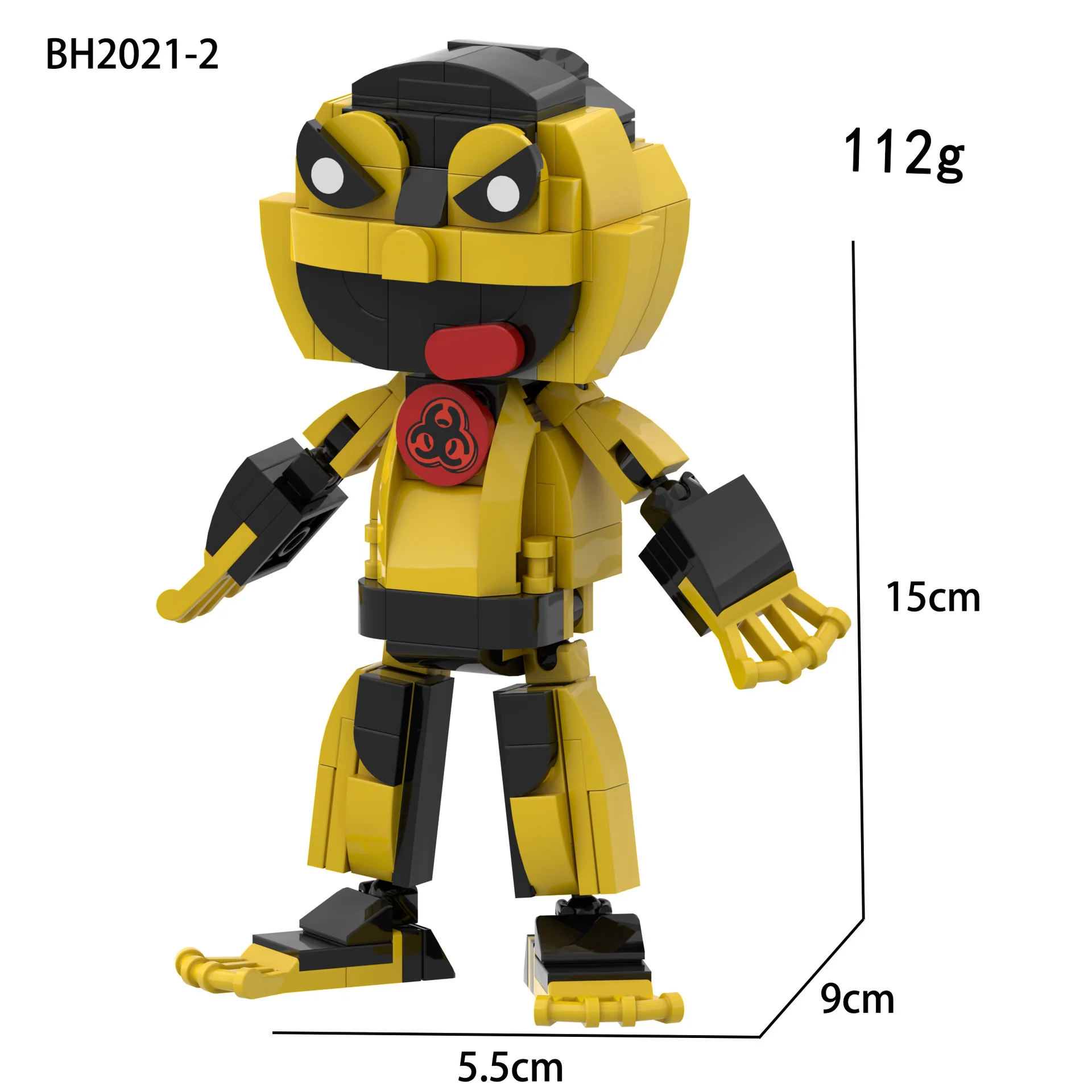Poppy Playtimes Nightmare Critters Mini Building Blocks Yarnabys DIY Assembly Bricks Creative Cartoon Figurines