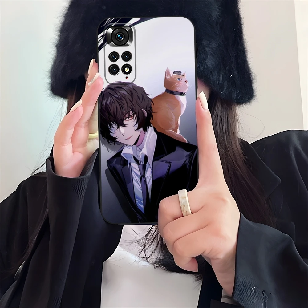 Bungo Stray Dogs Phone Case Fundas for Xiaomi Redmi Note 14 10 13 12 Pro POCO F4 F5 X5 Pro 12 13 11T Lite Ultra Cover