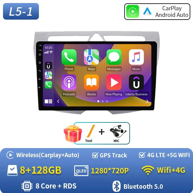 Android 16 Voor Kia Morning Picanto 2007 2008 2009 2010 Auto Radio Navigatie Multimedia Speler Stereo GPS WiFi + 4G Carplay + Auto BT