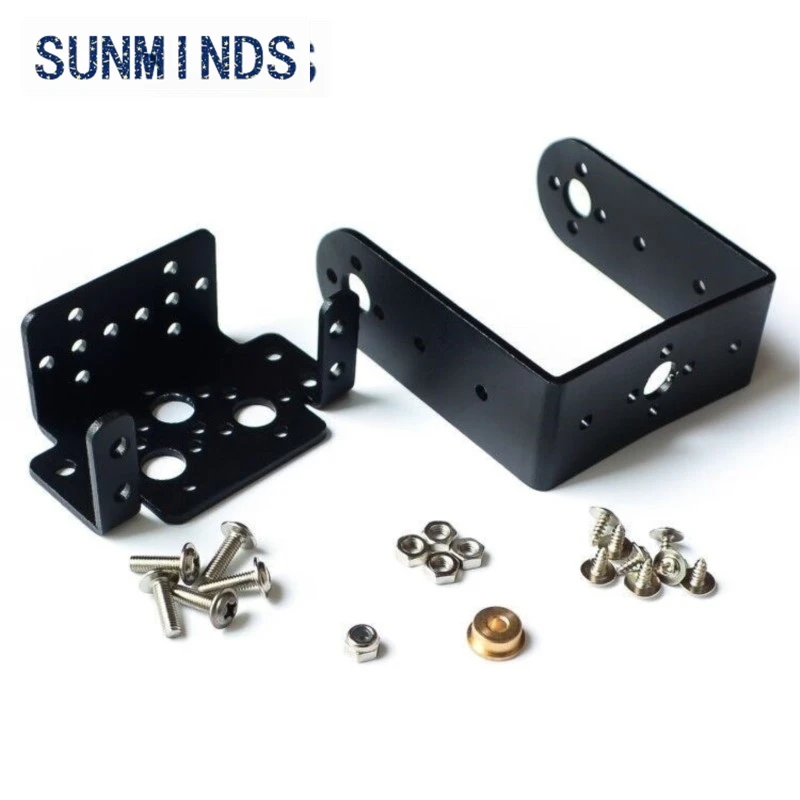 Mg995 996 steering gear pan and tilt mount mechanical robot servo mount set
