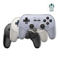 8BitDo Pro 2 Bluetooth Gamepad with Hall Effect Joystick for Nintendo Switch, PC, macOS, Android, Steam Deck & Raspberry Pi